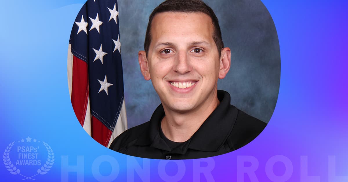 Turning an Idea into a New 911 Capability: Honoring PSAPs’ Finest Line Supervisor of the Year Jordan Mitchell